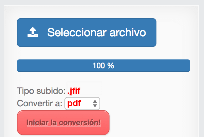Comment convertir JFIF en PDF en ligne